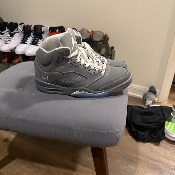 Jordan Gray High-Top Sneakers
